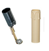 Fassung mit Hülse beige