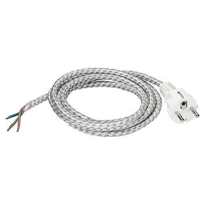 Bügeleisenkabel 2 m / 3 m Bügeleisen Anschlußkabel 3x0,75 mm mit Stecker