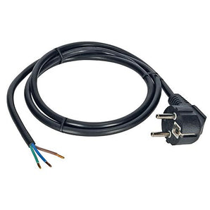 Anschlußkabel Anschlußleitung H05VV-F 3x1 mit Stecker Kabel 1,5 m / 2 m / 3 m