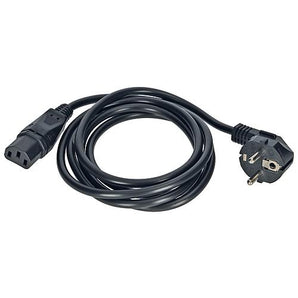 Kaltgeräte Anschlußkabel 2m Zuleitung H05VV-F 3x1,0 mm²