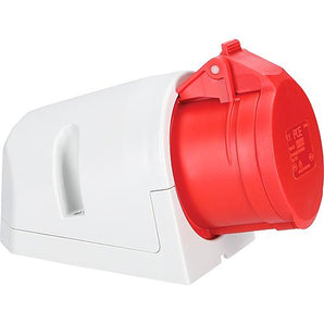 10 x CEE Steckdose 16 A Ampere 400 Volt 5 polig 6h IP 44 Starkstrom PCE