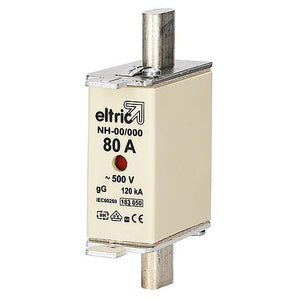 NH Sicherung Sicherungseinsätze, je 3 Stück von 16 - 160 Ampere