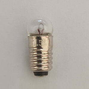 Birnchen E5,5 - Ø 6mm / 4,5Volt klar oder rot
