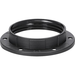 Iso-Schraubring in schwarz, weiss, silber, gold für Fassung E27, Gegenring