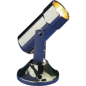 Strahler chrom für Krippe, Krippenbeleuchtung, Zubehör, 3,5 V, Modellbau