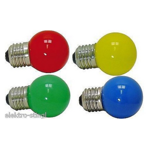 LED Glühlampe farbig