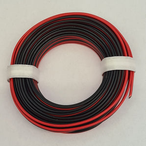 Kupferlitze rot/schwarz