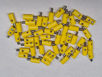 mini stecker gelb 50